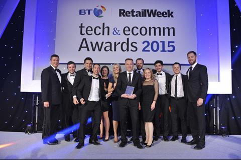 Shop Direct won the Best Ecommerce Team of the Year Award